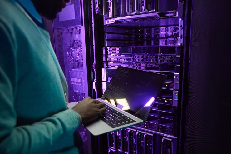 Technology specialist working on enterprise infrastructure